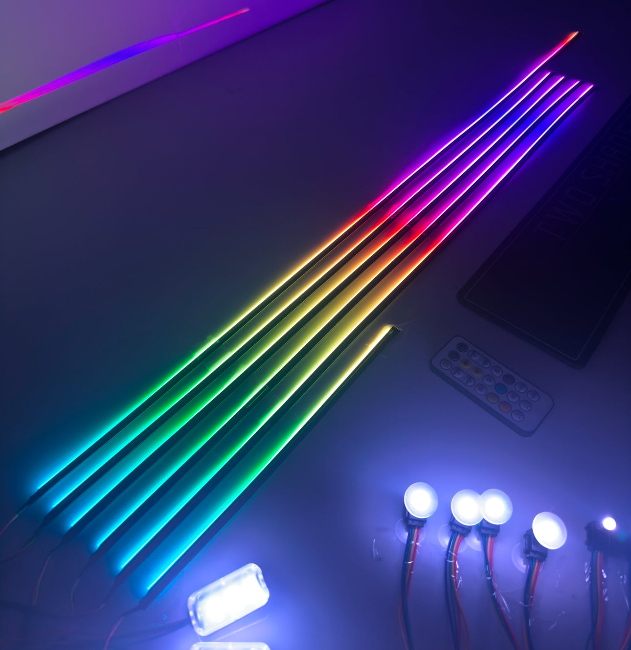 Universal ambient lighting kit